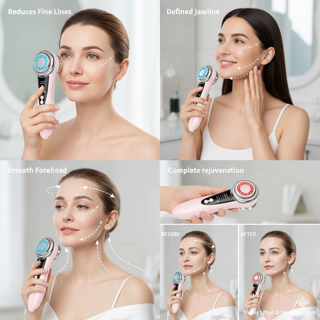 مدلك للعناية ببشرة الوجه